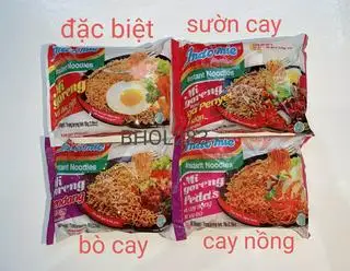 Hình ảnh mỳ Indo bò cay