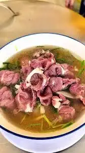 Hình ảnh phở tái bắp hoa