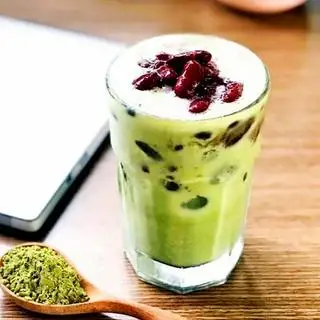 Trà sữa matcha - 29.000 ₫ tại Quán Chay & Bánh Nhà Bò - Võ Văn Kiệt