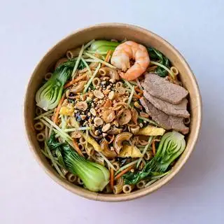 Hình ảnh Nui trộn tôm thịt