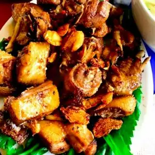 Hình ảnh Ngan cháy tỏi 1/2 con