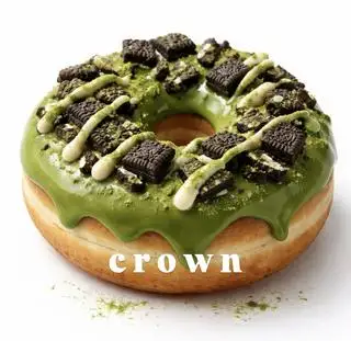 Hình ảnh Donut matcha Oreo