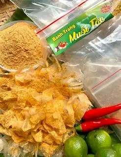 BÁNH DẺO MUỐI TẮC - 15.000 ₫ tại Tuyền Minh - Bánh Tráng Phơi Sương & Ăn Vặt Sạch - Dương Bá Trạc