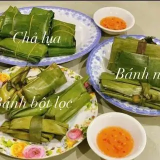 Hình ảnh COMBO: 10 Bánh Bột Lọc Lá - 5 Bánh Nậm - 5 Chả Cây