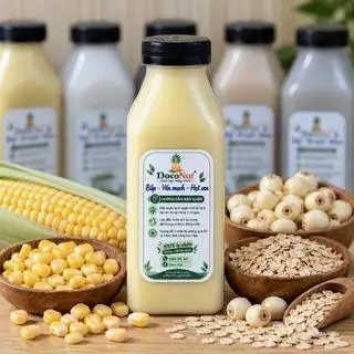 Hình ảnh Sữa Bắp + Yến Mạch + Hạt Sen