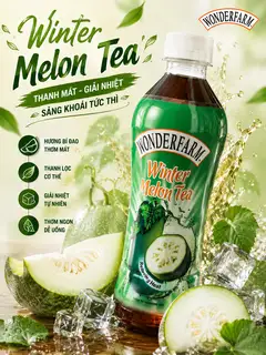 Hình ảnh trà bí đao