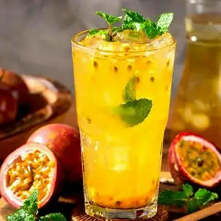 Soda Chanh Dây - 27.000 ₫ tại Quán Chay & Bánh Nhà Bò - Võ Văn Kiệt