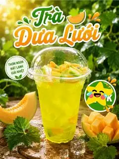 Hình ảnh Trà dưa lưới