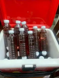 nước sâm nhà nấu - 17.000 ₫ tại Quảng Vinh Phát - Hủ Tíu Bò Kho, Bánh Bao & Há Cảo - Phan Đình Phùng