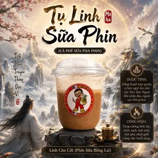 Hình ảnh Tụ Linh Sữa Phin (Cà Phê Sữa Pha Phin)