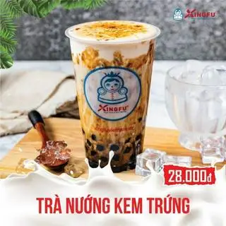 Hình ảnh Trà sữa nướng kem trứng