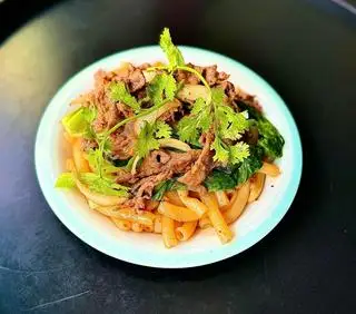 Hình ảnh Nui Xào Bò Trứng 
