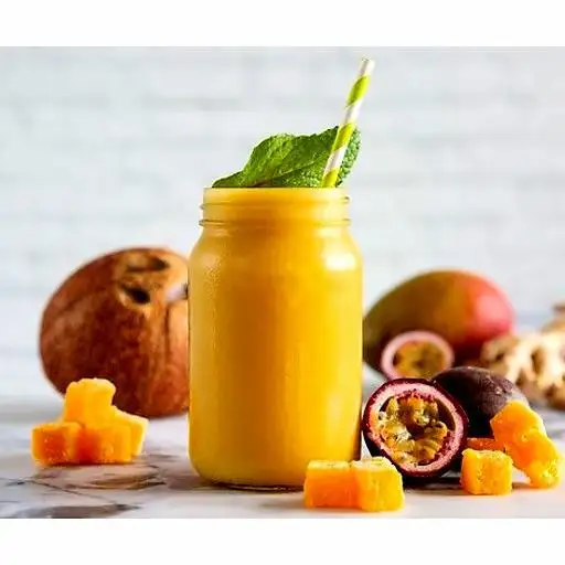 Hình ảnh Sinh tố Xoài + Chanh Leo