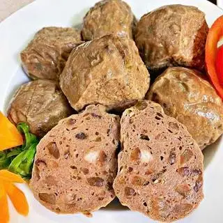 Hình ảnh bò viên gân chiên