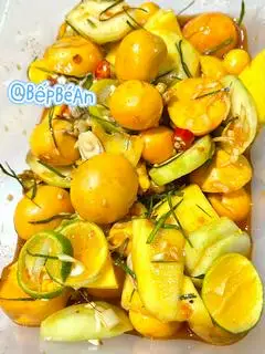 Trứng non (kèm nước chấm sữa tắc ớt nhà làm)  - 95.000 ₫ tại Chân gà sốt thái - Bếp Bé An Quận 4 - Tôn Đản