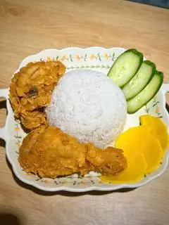 Hình ảnh Cơm Gà Hàn Quốc-Cơm gà giòn