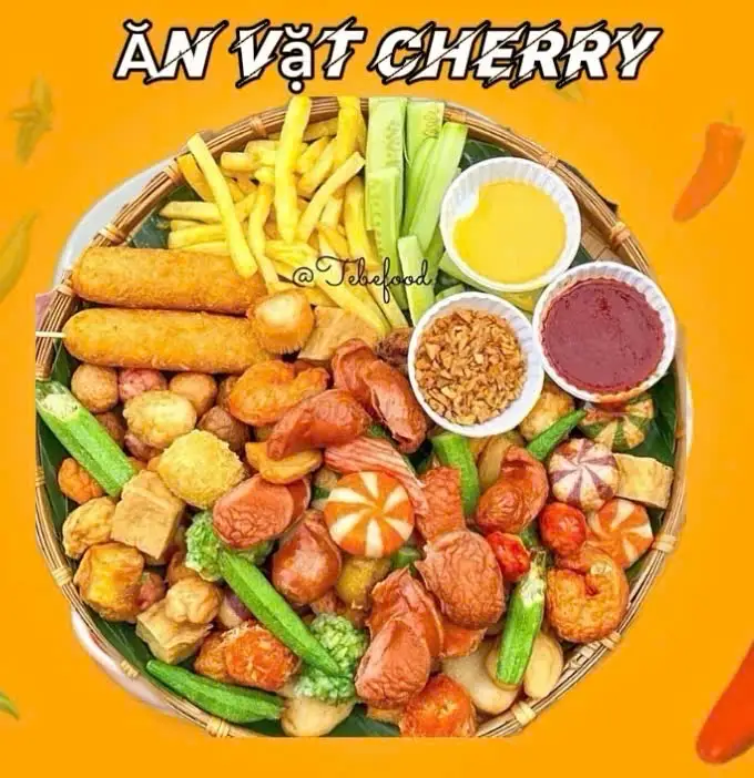 Thập Cẩm Cá Viên Chiên Set Vừa  - 117.000 ₫ tại Ăn Vặt Cherry - Cá Viên Chiên & Gà Ủ Muối - Phạm Văn Chiêu