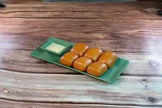 Hình ảnh Bánh bao chấm sữa