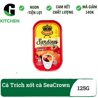 Hình ảnh Cá Trích xốt cà SeaCrown 125g