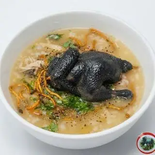 Cháo gà ác nấm đông trùng - 90.000 ₫ tại Gà Ác Tiềm Tỷ Tỷ