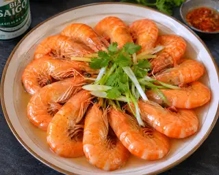 Hình ảnh Tôm Hấp B i a 