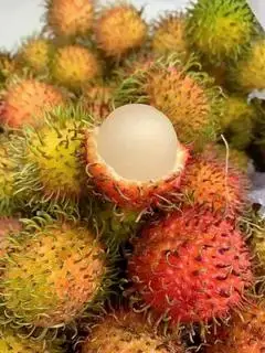Hình ảnh chôm chôm.nhãn giòn ngọt