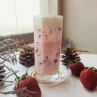 Hình ảnh Latte Dâu