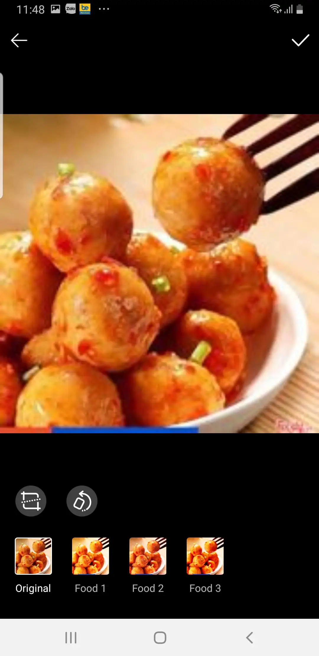 Hình ảnh Cơm Viên Bò Sốt Cay Ngọt