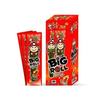 Hình ảnh Rong Biển TKN BIG ROLL Vị Cay (Hộp 6 cái)