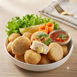 Hình ảnh Sét Cá Viên & Đậu Hủ Phô Mai Siêu Cấp