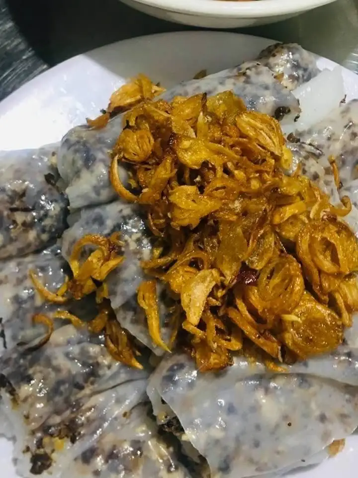Hình ảnh Bánh cuốn nhân thịt không chả