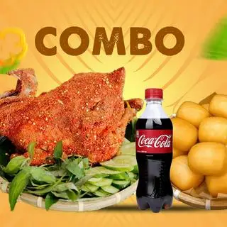 Hình ảnh 1 GÀ NƯỚNG MUỐI ỚT + 5 BÁNH BAO + 1 COCA