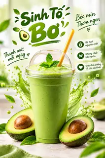 Hình ảnh Sinh tố bơ