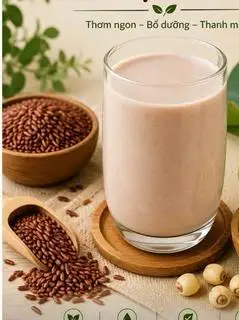 Hình ảnh Sữa gạo lứt - đậu phộng béo ngậy thơm ngon
