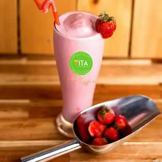 Sinh tố dâu - 39.000 ₫ tại Sinh Tố Nước Ép Vita - Trần Đình Xu