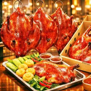 Hình ảnh 1/2 con vịt da bao giòn