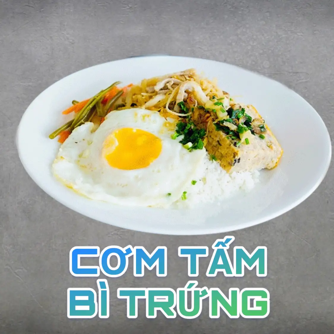 Cơm Tấm Bì + Trứng OPLA - 55.000 ₫ tại SouSol Chill - Trà, Cà Phê & Cơm Tấm - Mai Văn Ngọc