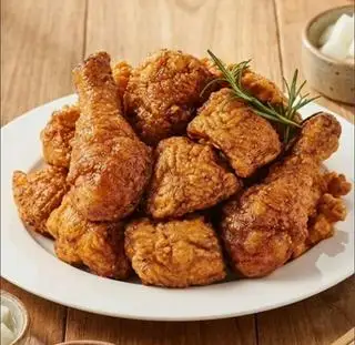 Hình ảnh Gà sốt teriyaki nửa con - 데리야끼 치킨 반마리
