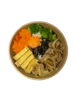 Cơm trộn bò chay đậu hủ sốt teriyaki - 45.000 ₫ tại Tiệm Chay Mì Ý - Cơm Trộn - Nguyễn Văn Giáp