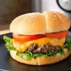 Hình ảnh Hamburger bò trứng phô mai