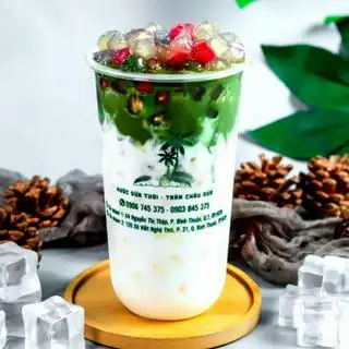 Matcha latte trân châu dừa - 40.000 ₫ tại Chewing Coconut - Nước Dừa Tươi Trân Châu Dừa - Nguyễn Thị Thập