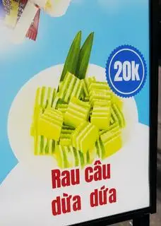 rau câu Dừa  Dứa  nhà  làm  - 20.000 ₫ tại Miu Miu - Bữa Sáng Healthy, Bánh Plan & Trái Cây Cắt Sẵn - Trần Quang Khải