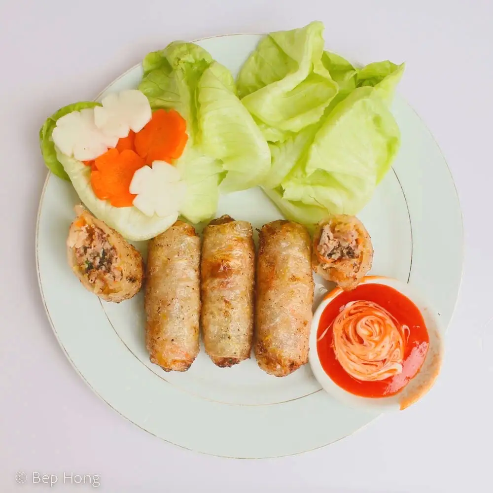 Hình ảnh Chả giò Bếp Hồng (4 cuốn)