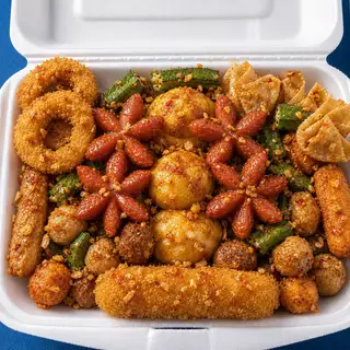 Hình ảnh Cá viên chiên mắm tỏi chà bá