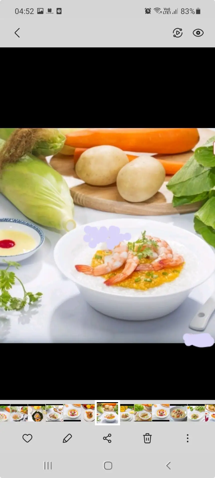 Hình ảnh Cháo Dinh Dưỡng Việt Soup : Cháo Tôm - Nhỏ