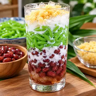 Hình ảnh Chè đậu đỏ nhiều may mắn