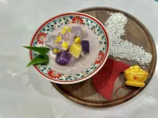 Hình ảnh Chè khoai môn tam sắc