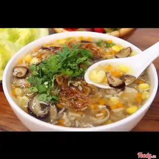 Hình ảnh Súp Gà Ngô Nấm
