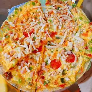 Bánh tráng nướng phô mai - 28.000 ₫ tại Bánh Tráng Nhà Bo - Bánh Tráng Nướng & Bánh Tráng Trộn - Cách Mạng Tháng 8