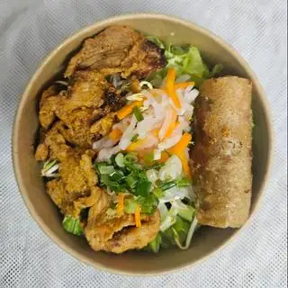 Bún thịt(gà) nướng chả giò - 50.000 ₫ tại Bún Thịt Nướng LêLê - Cơm Tấm - Huỳnh Tấn Phát